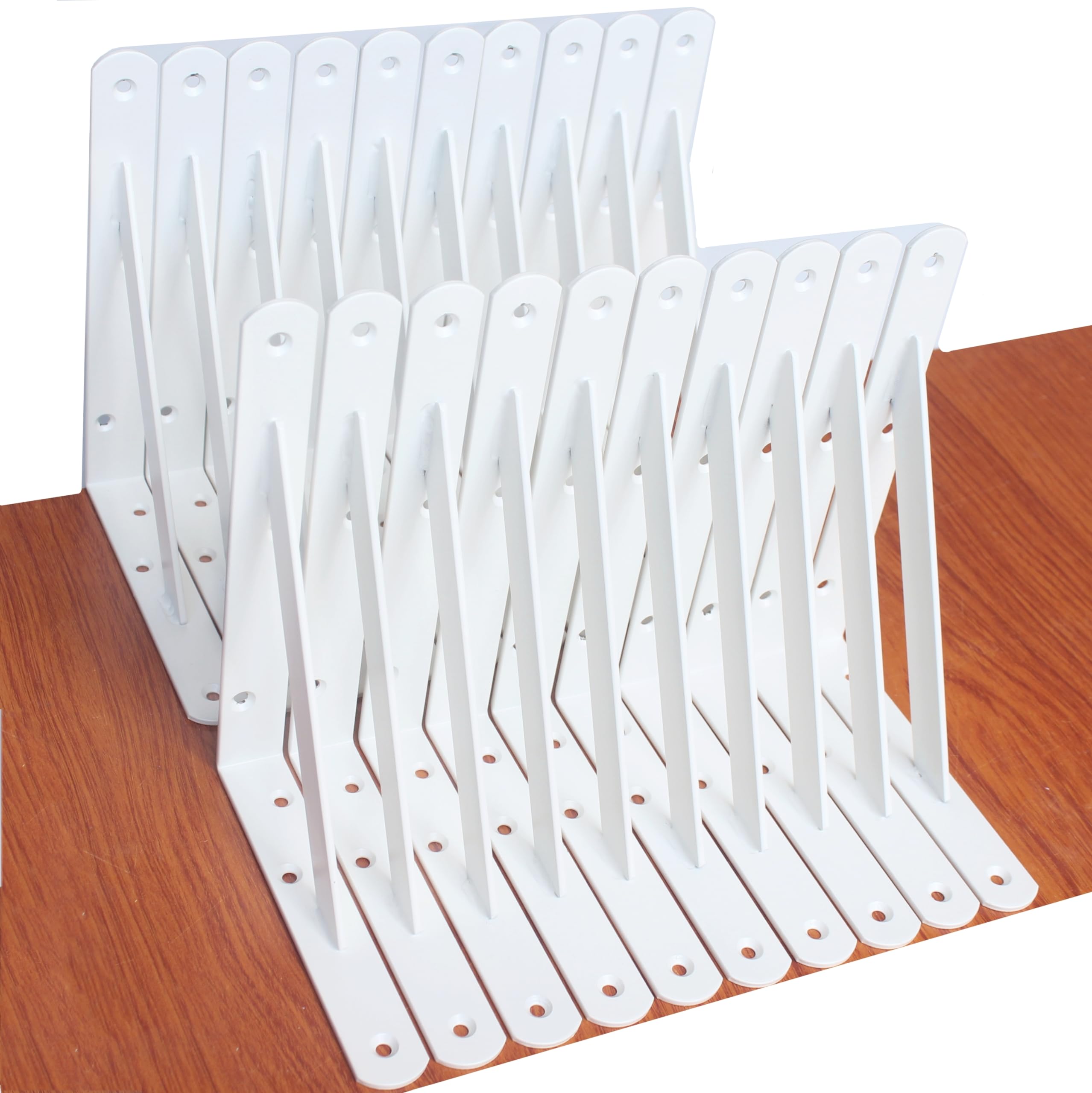 Heavy Duty Shelf Support Angle Brackets with Screws