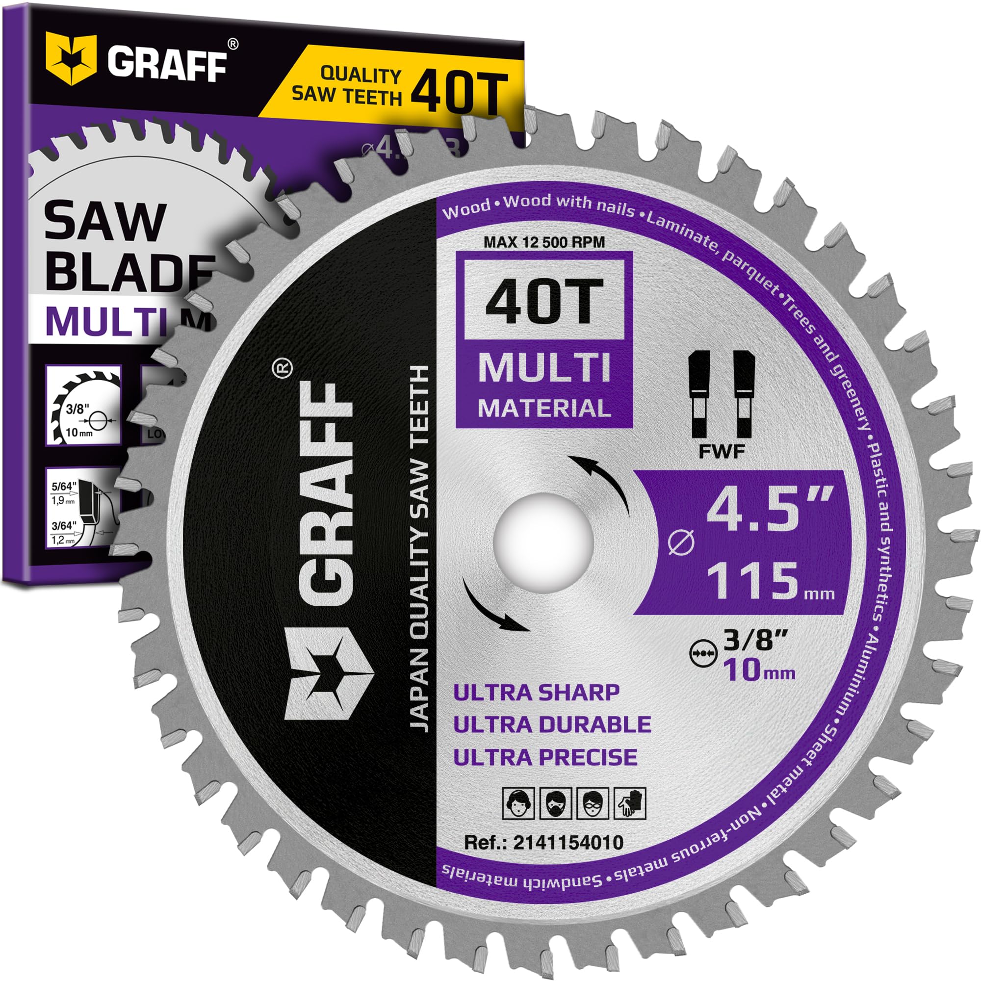 GRAFF Saw Blades for Wood Cutting and Carving - Speedcutter