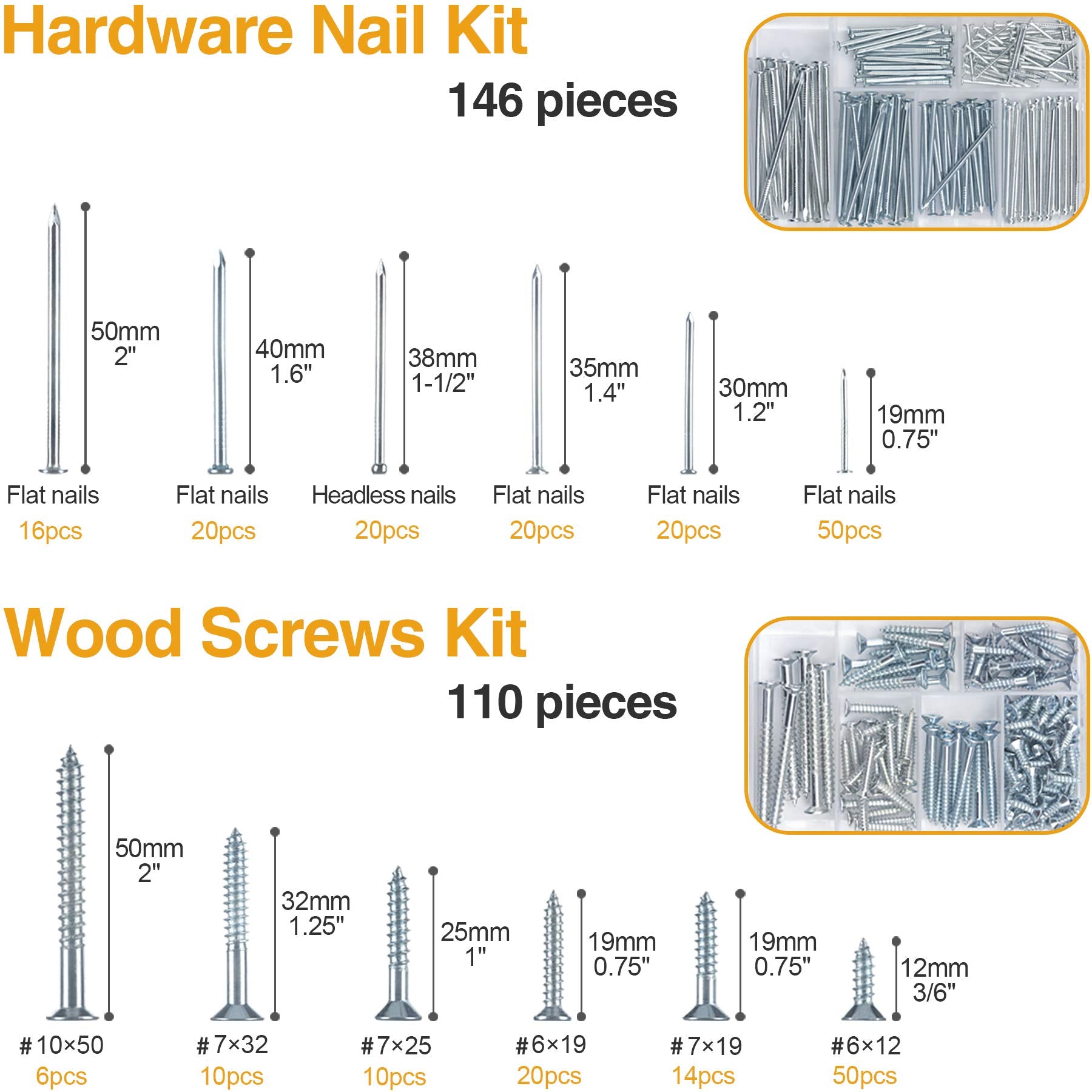 Nails and Screws Kit