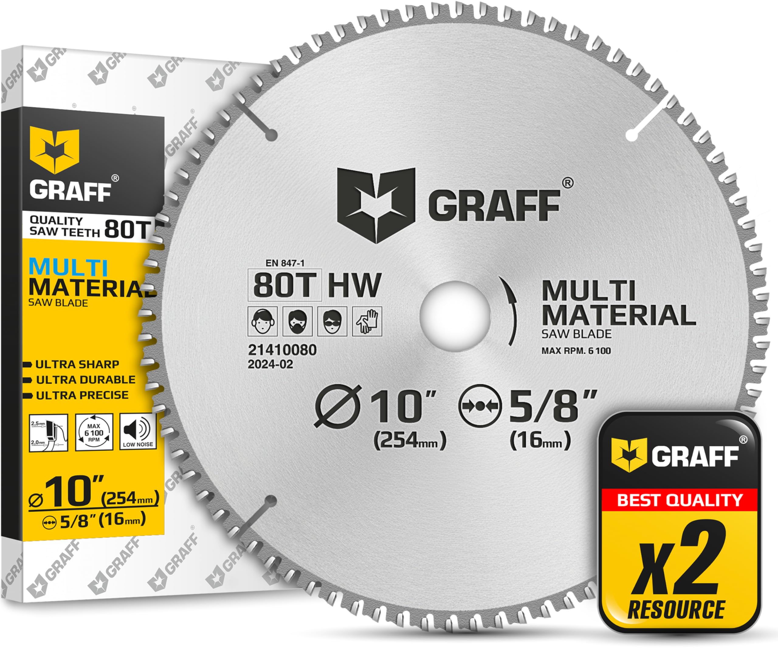 GRAFF Saw Blades for Wood Cutting and Carving - Speedcutter