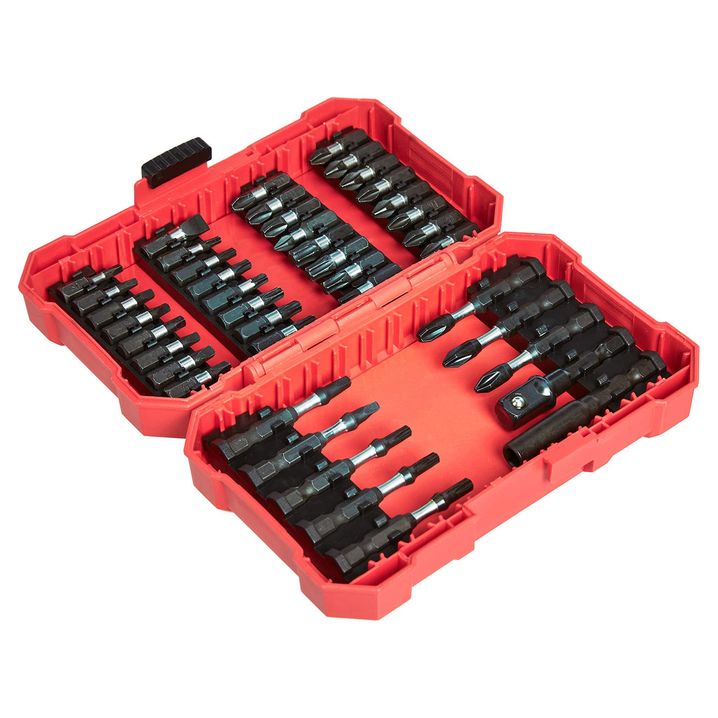 Amazon Basics 42-Piece Impact Screwdriver Bit Set with Case
