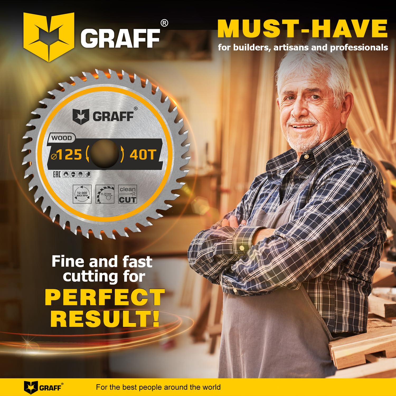 GRAFF Saw Blades for Wood Cutting and Carving - Speedcutter