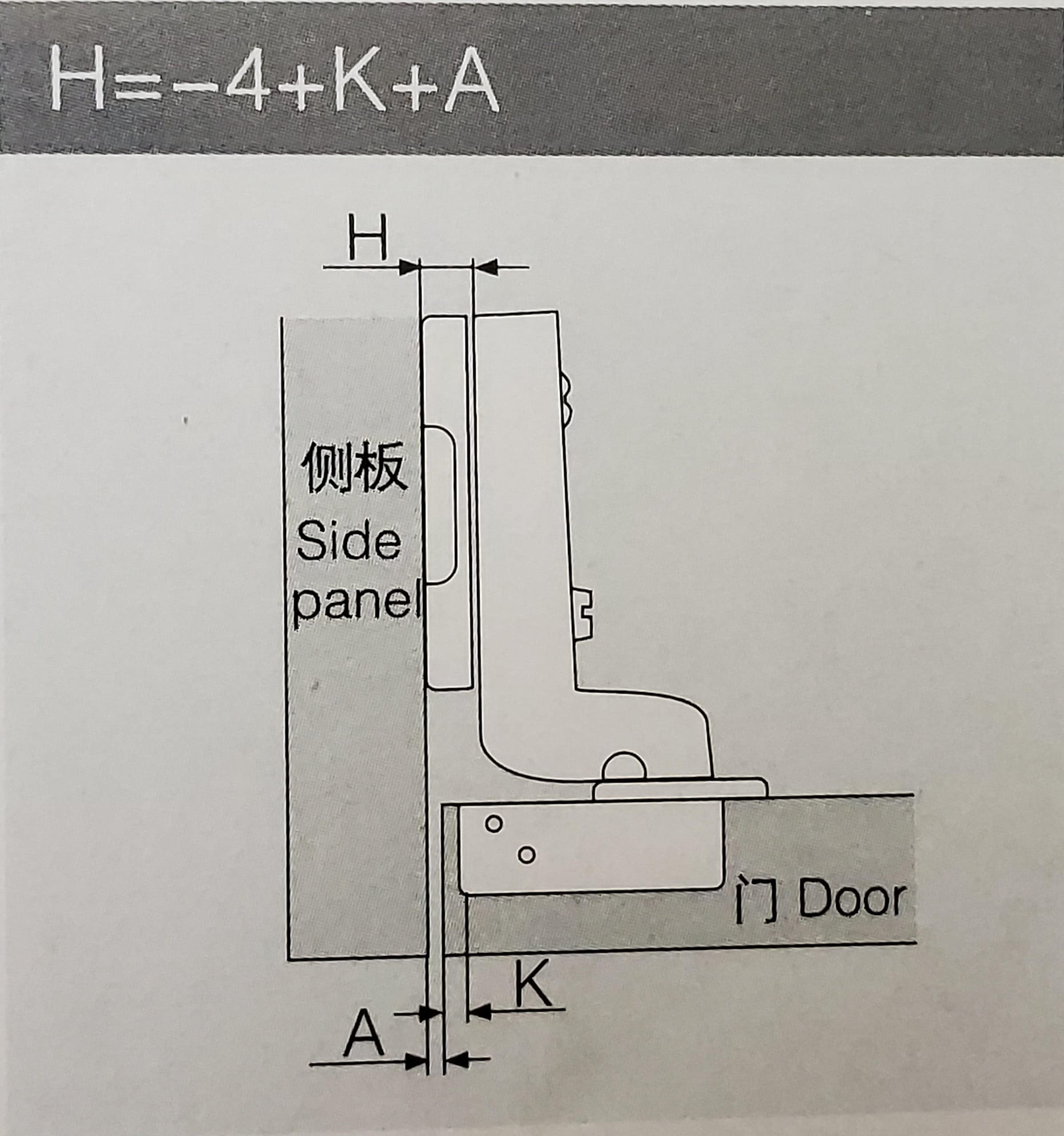 Lock Connection™-Inset Cabinet European Hinges, Non-Soft Close, Screw Mount, 105 Degree 2 Way Adjustable Concealed Kitchen Cabinet Door Hinges with Screws