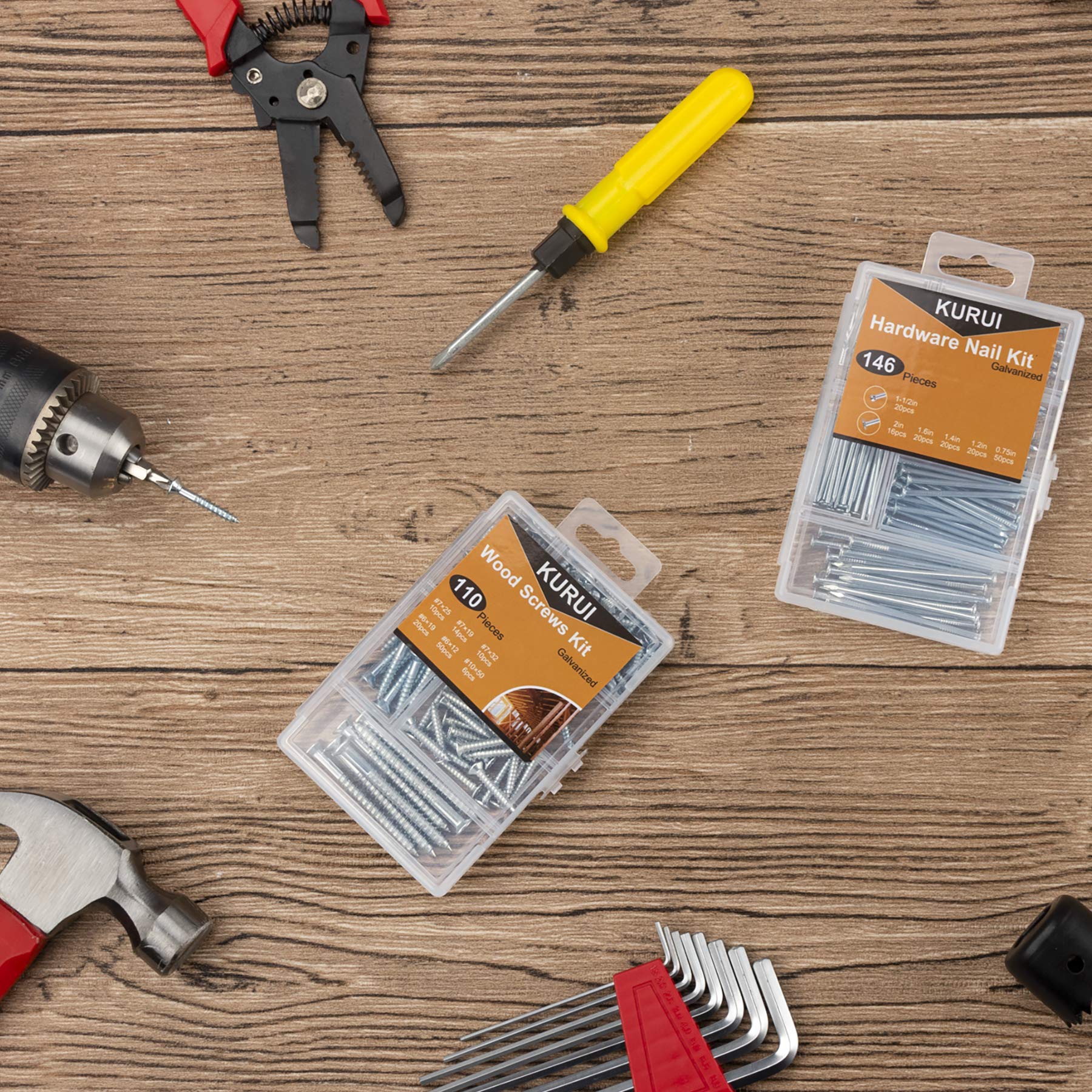 Nails and Screws Kit